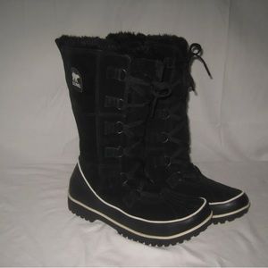 Sorel Tivoli High II Suede Waterproof Winter Boots Size 11